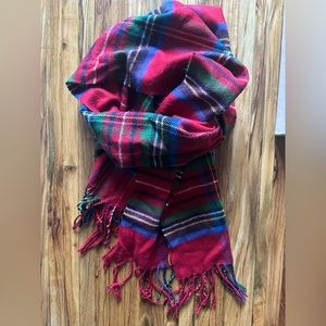 Gilly Hicks Flannel Plaid Scarf